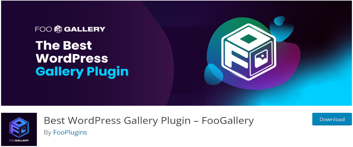 FooGallery plugin page