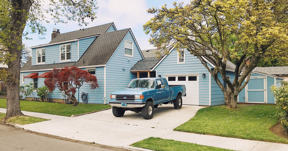 House driveway