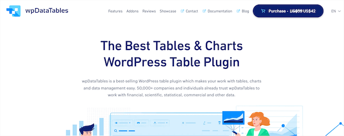 WP data tables