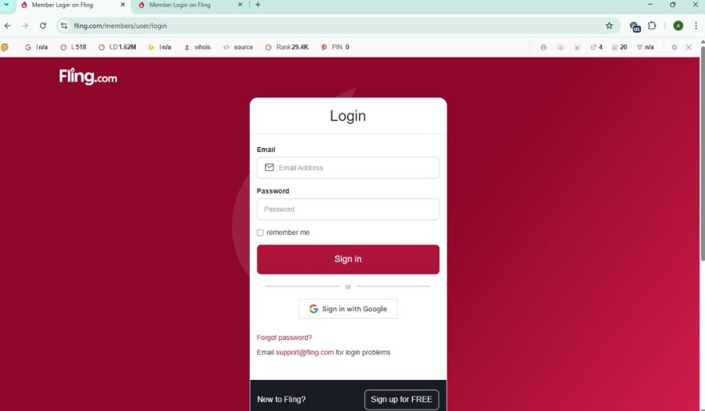 Step-by-Step: How to Sign In to Fling