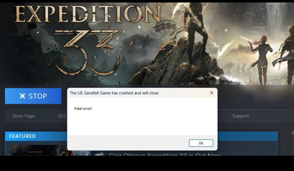 What Is the Fatal Error in Expedition 33?